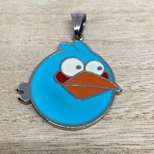 Blue Bird Pendant Necklace